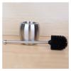 JEXUUD Toilet Brush Holder Toilet Brush,and Holder 2 Pack,Stainless Steel Toilet Bowl Brush Double-layer Thickened More Ventilation,Toilet Brush Clean Set with Long Handle Toilet Brush Holders(B) view 1