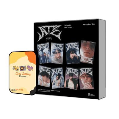 Dreamus Stray Kids ATE Album [Accordion ver. (Random ver.)]+Pre Order Benefits+BolsVos Exclusive K-POP Inspired Digital Merches