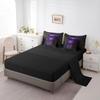 Erosebridal Bohemian Dream Catchers Bed in a Bag Queen Comforter Set 7 Piece,Galaxy Stars Bedding Sets Boho Feather Mandala Sheet Set with Comforter view 4