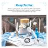 Audio Guest Book Wedding Phone Record Customized Audio Messages Audio Guestbook Phone for Wedding, Bridal Shower, Birthday Party, Baby Shower, Anniversary, Engagement (White) view 3