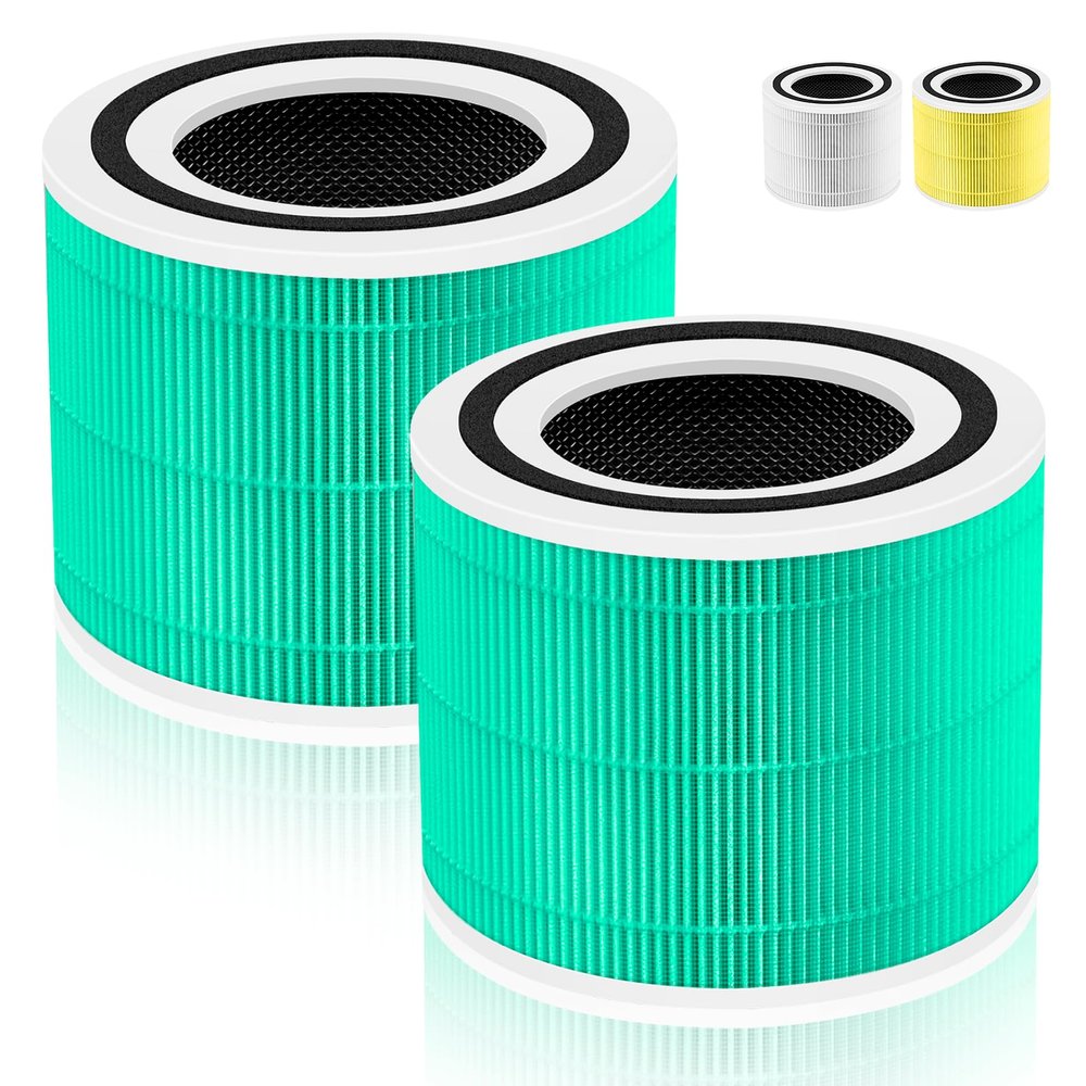Pulluty Replacement Filter,2 Pack,Green