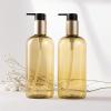 Kitchen Soap Dispenser Soap Pumps Kitchen Liquid Dispencer ContainerDispenser Bottle Body Wash Cosmetic Liquid Storage Bottle Replacement Empty Bottle Bathroom Refillable Set Soap Dispenser for Bathro view 4