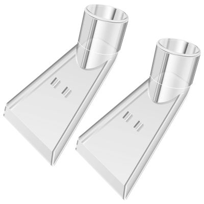 Abizarch 2Pcs Carpet Vac Extractor Attachment Tool Portable Vacuum Cleaner Brush Head Extraction Nozzle Shatter Proof Sofa Carpet Cleaning Nozzle Transparent Vacuum Cleaner Parts for Vacuum Cleaners