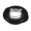 HQRP Lid and Center Fill Cap Replacement for 110404-000-805 Oster Blender Jars that Measure 5 1/2" at the Top, Black view 1