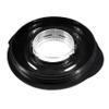 HQRP Lid and Center Fill Cap Replacement for 110404-000-805 Oster Blender Jars that Measure 5 1/2" at the Top, Black view 4