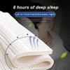 BIRJXVTO Latex Mattress 100% Latex Medium/Soft H2 Firmness 7 Zones Orthopaedic Mattress Removable Cover,Natural Latex Mattress,2in,140x200cm(55x79in) view 4