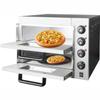 KJLYLPP Portable Outdoor BBQ Pizza Oven, Commercial Electric Pizza Oven Maker, Pizza Drawer Toaster Oven, Countertop Stainless Steel Multipurpose Home Restaurant Snack (Doublelayer) view 1