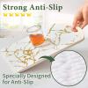 Drawer and Shelf Liner for Kitchen Cabinet Non Slip Waterproof Shelf Paper 12 in X 30 Ft Non Adhesive Refrigerator Liners Gold White Marble Easy Liners for Bathroom Cupboard view 2
