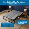 Meliusly Premium 10mm Bunkie Board Queen Size (60x80'') Patent Pending Low Profile Bed Board Design - Breathable, Noise Minimizing, Moisture Resistant Bunkieboards, Low Profile Bed Support view 3