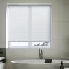 Venetian Blinds for Windows Cordless 1 Inch Mini Blinds Aluminum Blinds Interiors Mini Blinds for Room Darkening Blackout Horizontal Mini Blinds.White.83''W x 36''H view 2