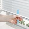 Venetian Blinds for Windows Cordless 1 Inch Mini Blinds Aluminum Blinds Interiors Mini Blinds for Room Darkening Blackout Horizontal Mini Blinds.White.83''W x 36''H view 3