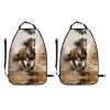 Western Horse Anti-Kick Storage Mat for Car Seats  2 Pcs Personalized Mats  Protects from Footprints, Scratches, Dirt view 2