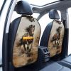 Western Horse Anti-Kick Storage Mat for Car Seats  2 Pcs Personalized Mats  Protects from Footprints, Scratches, Dirt view 3