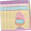 Multicolor Spa Party Beverage Paper Napkins (5" x 5") 16 Count - Premium Quality & Absorbent Napkins, Perfect For Parties & Themed Events view 1