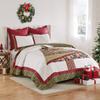 Greenland Home Christmas Tree Cotton Quilt Set, 2-Piece Twin/XL, Holiday view 2
