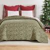 Greenland Home Christmas Tree Cotton Quilt Set, 2-Piece Twin/XL, Holiday view 3