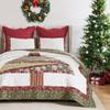Greenland Home Christmas Tree Cotton Quilt Set, 2-Piece Twin/XL, Holiday view 4