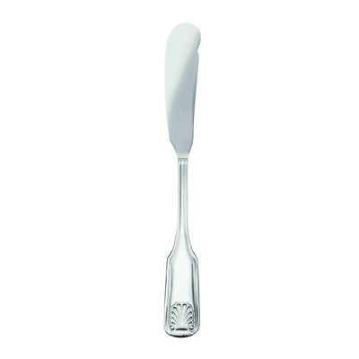 FSE SLSS011 Butter Knife, 18/0 Stainless Steel, Mirror-Finish, Sea Shell, Pack of 12