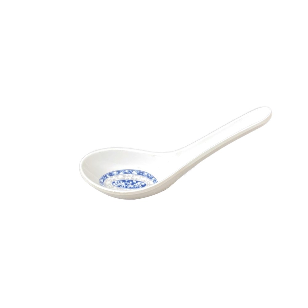 FSE 7003DL Won Ton Soup Spoon, 3/4 oz., 5-5/8" x 1-5/8", Break-Resistant, Pack of 12