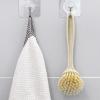 Dish Brush with Handle, Wash Brush Dishwashing Brush Bathtub Scrubber with Long Handle Kitchen Scrub Brush for Cleaning Dishes, Pots, Pans and Sink, Dish Washing Tools view 3