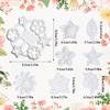 13Pcs Fondant Flower & Leaf Mold Kit, Includes Cherry Blossom, Daisy & Periwinkle Designs, Complete Sugarcraft Supplies for Cake Art view 2