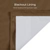 TWOPAGES Luxury Velvet Curtain Pinch Pleated Chocolate Curtain 84 inch Long Thermal Insulated Blackout Drapes for Bedroom Living Room Indoor Window (1 Panel,Chocolate,72Wx84L) view 4