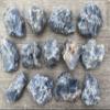 GAF TREASURES Wholesale Calcite Rough Natural Stones - Bulk Raw Crystals for Decor, Tumbling, Cabbing, Polishing, Fountain Rocks, Wicca, and Reiki Crystal Healing (Blue Calcite, 5 Pounds) view 1