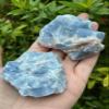 GAF TREASURES Wholesale Calcite Rough Natural Stones - Bulk Raw Crystals for Decor, Tumbling, Cabbing, Polishing, Fountain Rocks, Wicca, and Reiki Crystal Healing (Blue Calcite, 5 Pounds) view 4