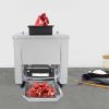 110V 850W Commercial Stainless Steel Meat Tenderizer 7mm Thickness 330lb/h Electric Meat Cutter Machine Meat Slicer Shredded Cutting Beef Steak Flatten Kitchen Beef Turkey Chicken Pork Tool view 4