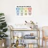 BFADMN Children's emotional charts Mental health posters help students understand emotions posters -emotions poster Calm Down Corner Classroom Decorations For Preschool Teachers 24x36in Unframed view 4
