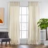 Silver Curtain Rods for Windows 28 to 48 Inch,5/8 Inch Diameter Heavy Duty Metal Stainless Steel Drapery Rods with Brackets,Modern Curtain Rod with Simple End Caps view 2