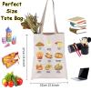 Potato Lovers Gift French Fry Tote Bag Potato Classification Gift For Her (Fry Potato Tote Bag) view 3