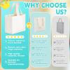 Amylove Mini Tote Bag Sublimation Blank Canvas Tote Bags Reusable Grocery Luggage DIY Sack Goody for Party Event(12 x 13 x 6 Inch,Natural Color,24 Pcs) view 4