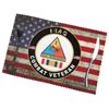 1st Armored Division Iraq Combat Veteran Meal Mat 12x18in Placemats Set of 6 view 1