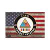 1st Armored Division Iraq Combat Veteran Meal Mat 12x18in Placemats Set of 6 view 2
