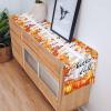 Hello Fall Pumpkin Table Runner Dresser Scarves, Thanksgiving Wood Texture 14x72 inches Long Dining Table Runner, Autumn Non-Slip Washable Table Setting Decor for Wedding Party Holiday Dinner view 4