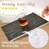 Shelf Liners for Kitchen Cabinets Drawer Liner 23.6in x 30FT Non Adhesive Black Gold Line Thickened Refrigerator Shelf Liner Paper Strong Easy to Clean for Tool Box with Knife and Tape Measure view 2