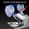 300W Electric Ice Shaver Ice Shaved Machine Ice Crusher Snow Cone Maker for Home and Commercial Use with Heat Dissipation(Silver) view 3
