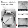 300W Electric Ice Shaver Ice Shaved Machine Ice Crusher Snow Cone Maker for Home and Commercial Use with Heat Dissipation(Silver) view 4