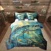 Erosebridal Boys Fish Bedding Full Size 7pcs Big Pike Fish Comforter Set,Wild Animal Wildlife Bedding Comforter Sets Farmhouse Fishing Bed in a Bag River House Bed Sheets Set,Cozy for All Season view 1