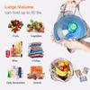 Mislezy Reusable Grocery Shopping Bags Foldable 2 Pack Ripstop, Reusable Bags Extra Large 40LBS Heavy Duty for Groceries (Style Two) view 4