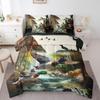 Erosebridal 7 Piece Duck Hunting Bed in a Bag Queen,Mallard Duck and Dog Comforter Set with Sheets,Hunting Theme Hunter Bedding Set for Kids Adults,Rustic Farm Bed Set with Fitted + Flat Sheet view 3