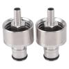 Carbonation, Tapas Para Carbonatar Stainless Steel Lock, 2Pcs Set, Tapas Para Carbonatar For Soda, Beer With Co2 Coupling view 4