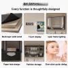 ZXCASDF Bathroom Mirror Cabinetled Mirror for BathroomBathroom Wall Cabinet Medicine CabinetBathroom Mirrorwith Dimmer and Anti-FogBathroom Mirror with Storage(B,W140*H70cm/W55.1*H27.6in) view 4