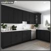 CozyHommie Shaker RTA Solid Wood Base Cabinet with 1 Shelf, 2 Doors 1 Drawer Charcoal Black(27" Width x 24" Depth x 34-1/2" Height) view 2