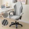 CACXKEP Gaming Chair Cover - Stretchable Machine Washable Fabric Computer Chair Seat Slipcovers Fits Most Office/PC Chairs & Racing Style Seats (NO Chair) view 2