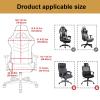 CACXKEP Gaming Chair Cover - Stretchable Machine Washable Fabric Computer Chair Seat Slipcovers Fits Most Office/PC Chairs & Racing Style Seats (NO Chair) view 3