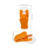 HOLIDYOYO 4pcs Suction Cup Hooks for Shower Strong Suction Cup Hooks for Towel Holder Bathroom Kitchen view 2