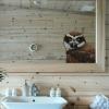 3D Gazing Owl Animal Window Stickers Removable Wall Stickers Peel and Stick Wall Art Decoration Kids Nursery Baby Bedroom Living Room Fun Decoration view 4