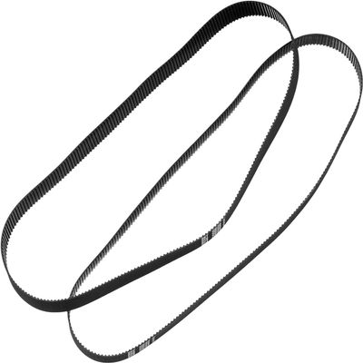 Drive Belt set of 2 Fits - SUNBEAM 5890 BREAD MAKER BREAD MACHINE - High Strength Rubber Belt - Replacement Drive Belt - Made In The USA!- Toothed Drive Belt